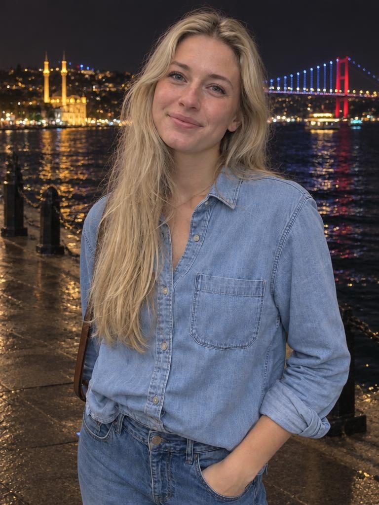 The same photo with the Golden Hour effect